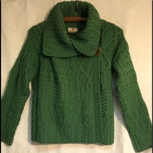 Carraigdonn Merino Wool Cardigan, Made in Ireland.